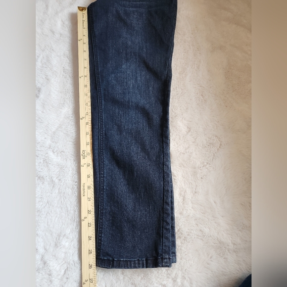 J. Jill Women's Size 10 Smooth Fit Slim Ankle Blue Denim Jeans Stretch - Picture 8 of 9